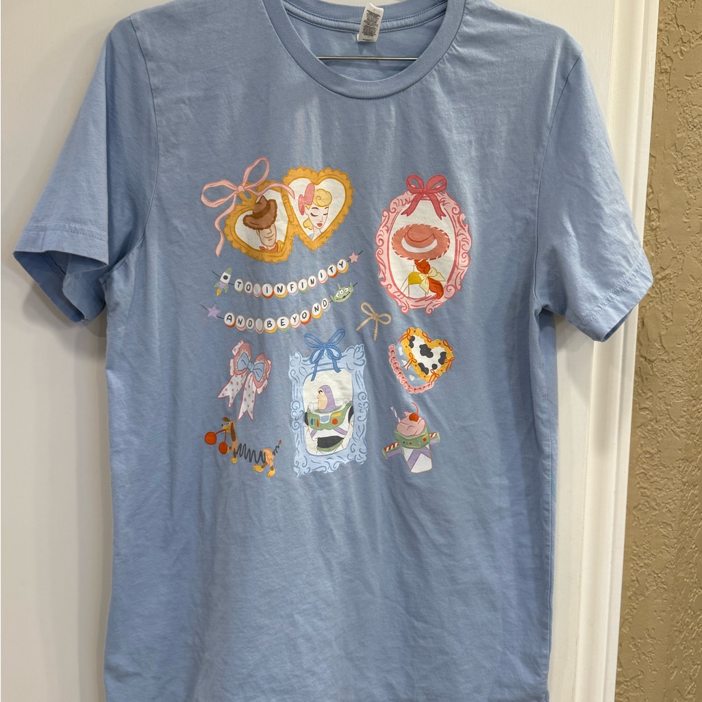 Women’s Blue Graphic T-Shirt Toy Story